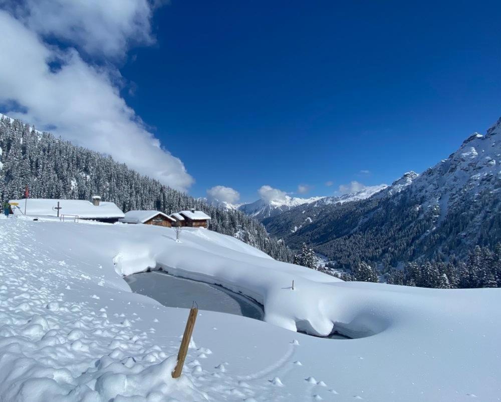 Haus Albuin Lägenhet Sankt Gallenkirch Exteriör bild